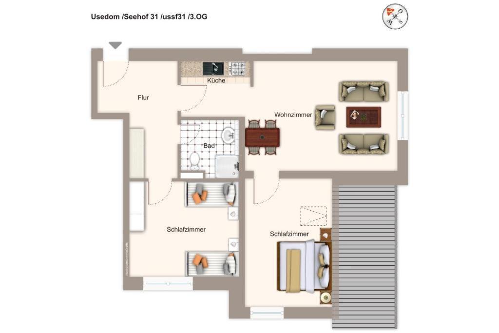 Seehof Seehof 31 塞巴特黑灵斯多夫 外观 照片